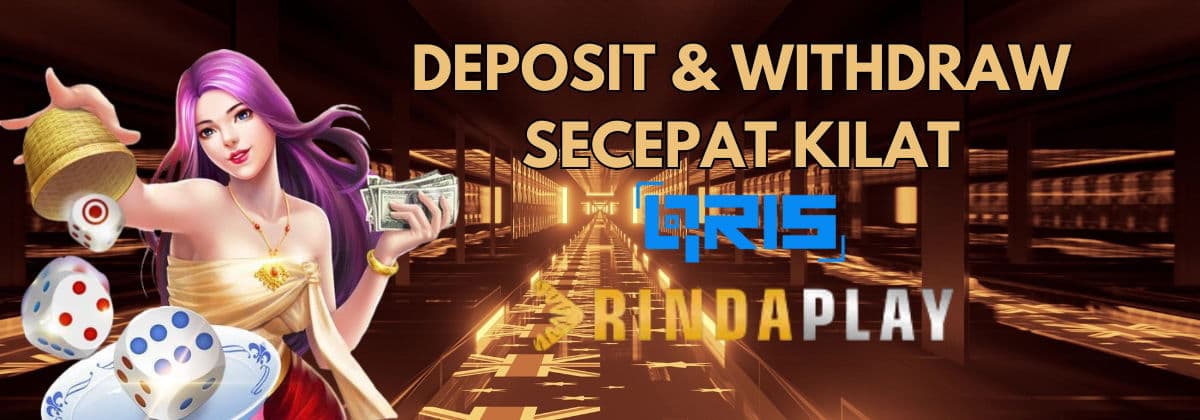 Deposit VIA QRIS RINDAPLAY